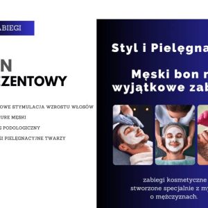 voucher, bon prezent dla mężczyzny na wybrane zabiegi