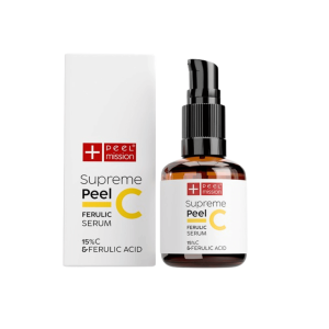 serum, Supreme C peel, ferulic, nierówny koloryt skóry, peel mission, dermasana