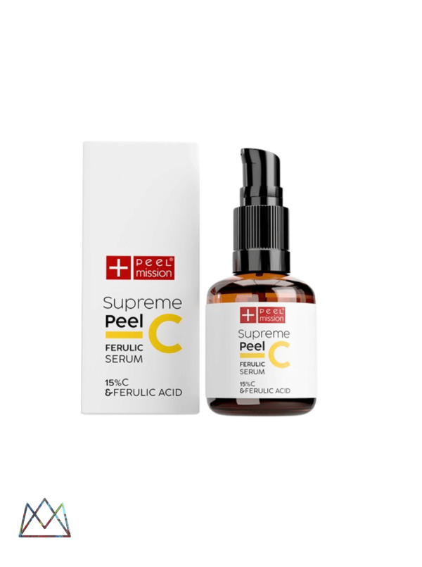 serum, Supreme C peel, ferulic, nierówny koloryt skóry, peel mission, dermasana