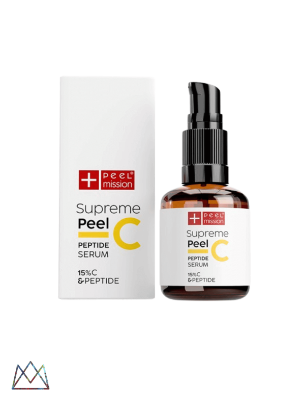 serum, Supreme C peel, peptydowy, nierówny koloryt skóry, peel mission, dermasana